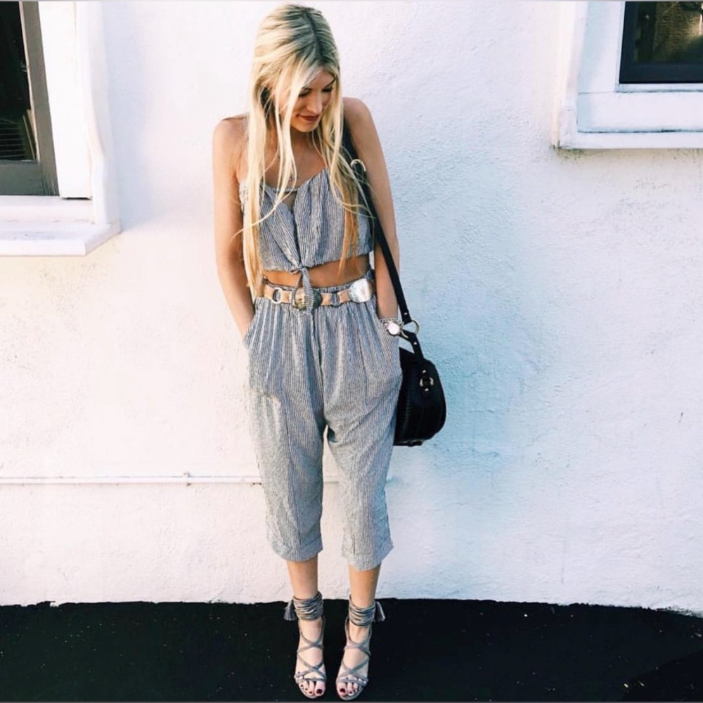 Ninie Striped 2 piece set - Pant and matching top S/XS